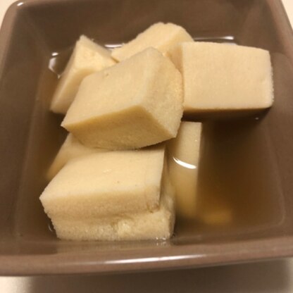 高野豆腐消費したくて作りました！ごちそうさまでした♪